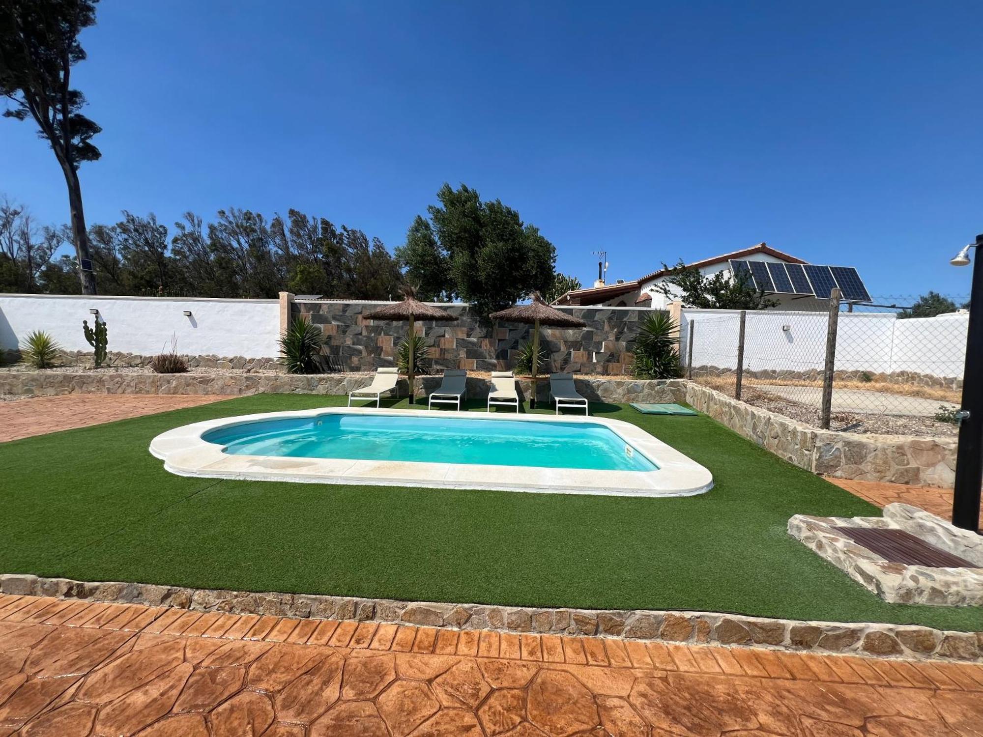 Bambu - Casa Rural En Vejer Con Piscina Privada Vejer de la Frontera Bagian luar foto